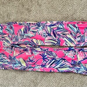 Lilly Pulitzer Pink and Blue Patterned Pants